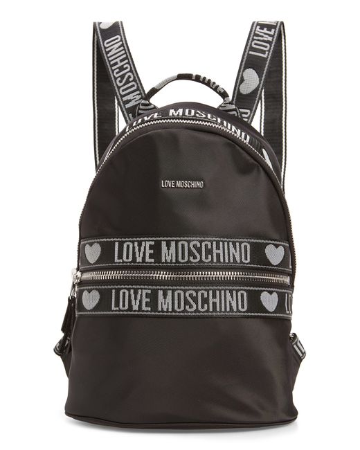 Love Moschino Black Borsa Nero Backpack