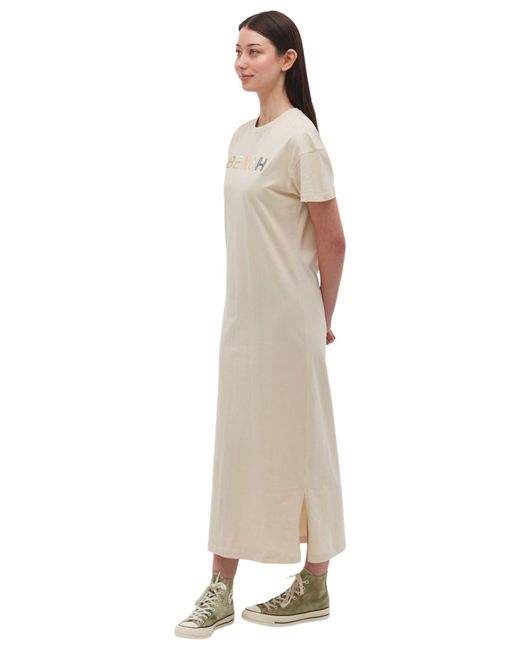 Bench White Tussah Cotton T-shirt Dress
