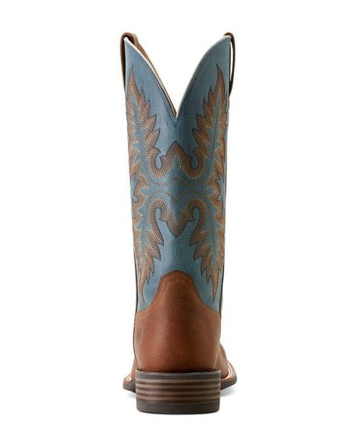 Ariat Brown Hudson Western Boot for men