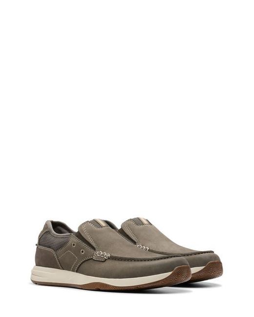 Clarks Brown Sailview Step Slip-On for men