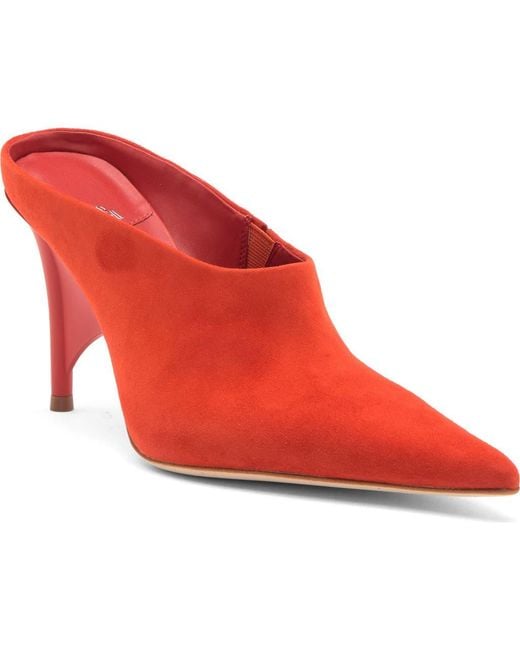 Jeffrey Campbell Red Vader Pointed Toe Mule