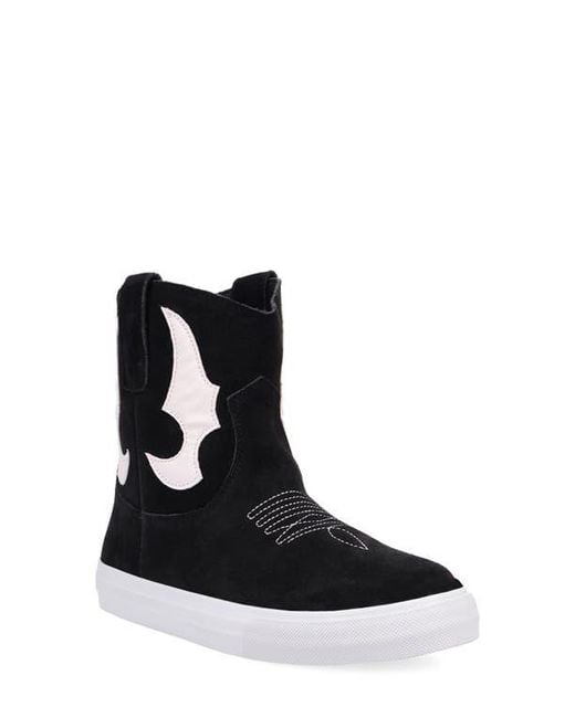 Dingo Black Ollie Sneaker Boot