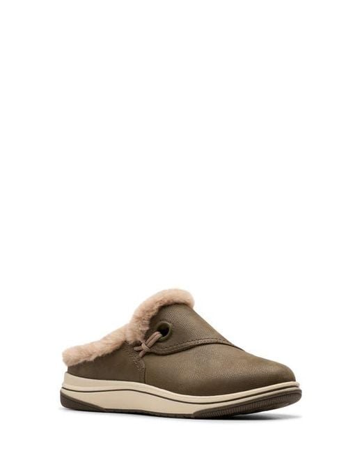 Clarks Brown Breeze Myth Slipon