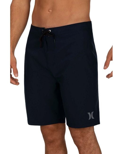 Hurley Blue One & Only Supersuede Board Shorts for men