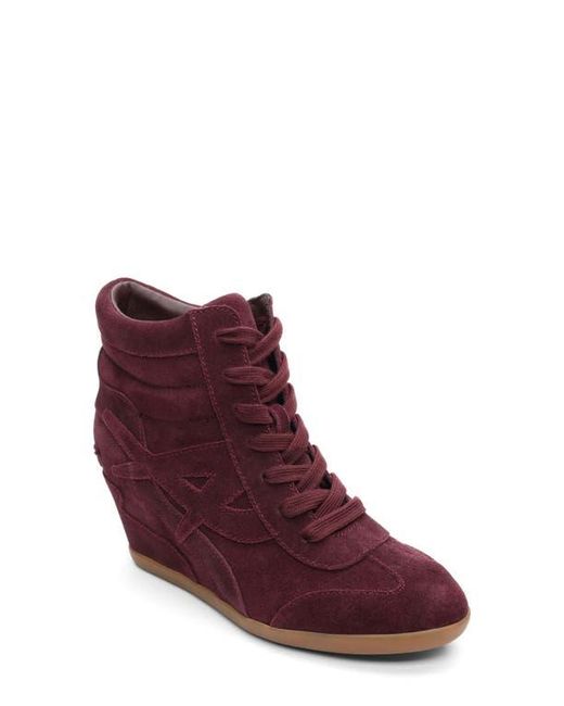 Ash Purple Boradia Wedge Sneaker