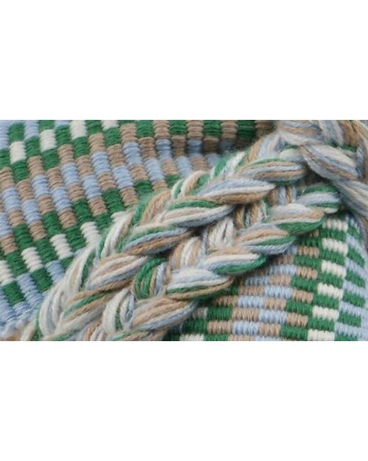 White Mountain Green Blinding Slide Sandal