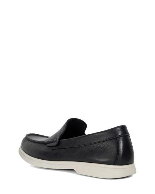 Dune Black Buftonn Loafer for men