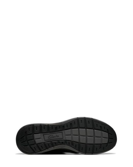 Clarks Black Motion Trek Ez Slip-On Sneaker for men