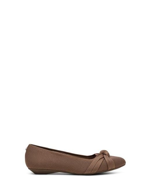 Anne Klein Brown Olami Knot Flat