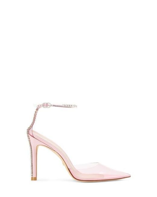 Stuart Weitzman Pink Glam 100 Strap Pump