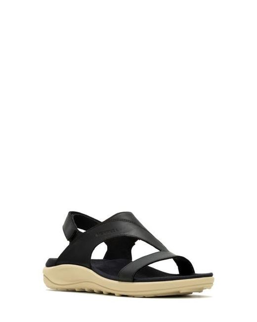 Merrell Black District 4 Luxe Backstrap Sandal
