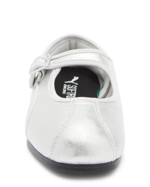 PUMA White Tacklette Flat