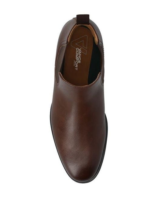 Vance Co. Brown Josiah Chelsea Boot for men