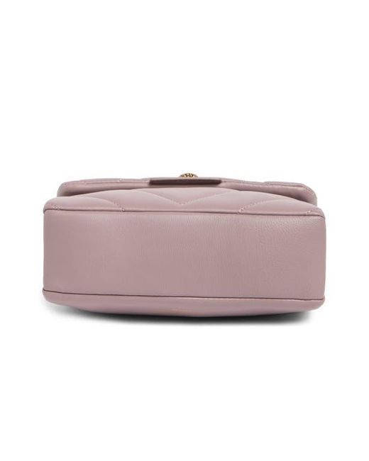 Kurt Geiger Pink Mini Kensington Leather Shoulder Bag