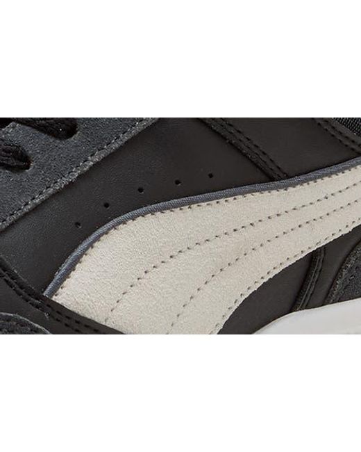 PUMA Black Rebound Retro Sd Sneaker for men