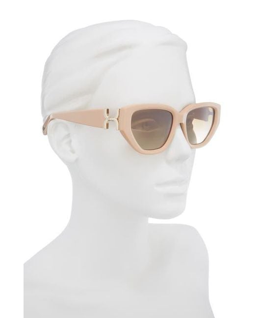 Chloé Multicolor Cat Eye Sunglasses