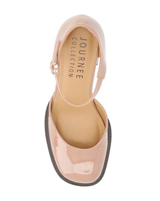 Journee Collection Natural Tru Comfort Foam Sophilynn Pump