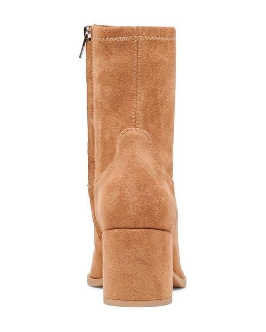 Dolce Vita Avalyn Block Heel Boot in Brown Lyst