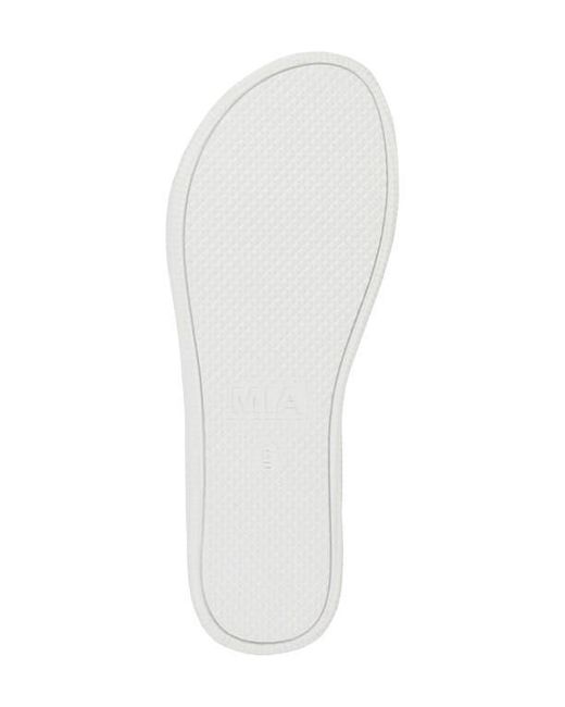 MIA Red Ellen Platform Sandal