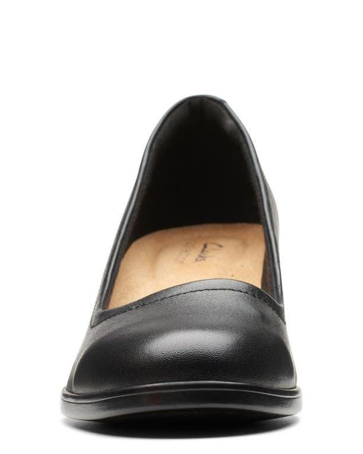 Clarks Black Emily 2 Ruby Pump