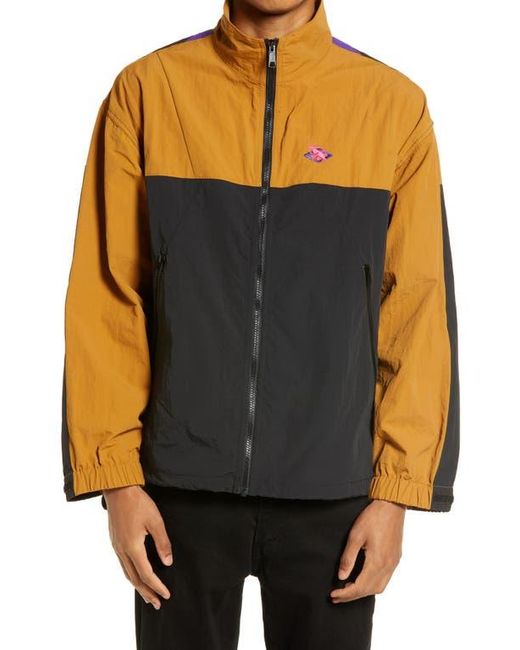 Gotcha Black Evolve Colorblock Jacket for men