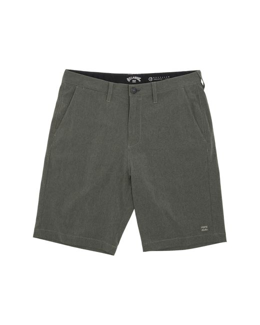 Billabong Gray Crossfire Stretch Hybrid Shorts for men