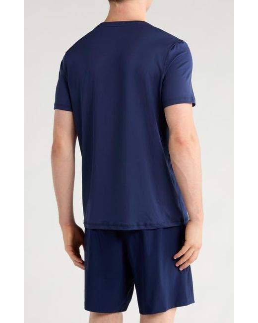 90 Degrees Blue Nomad Mesh Short Sleeve T-Shirt for men