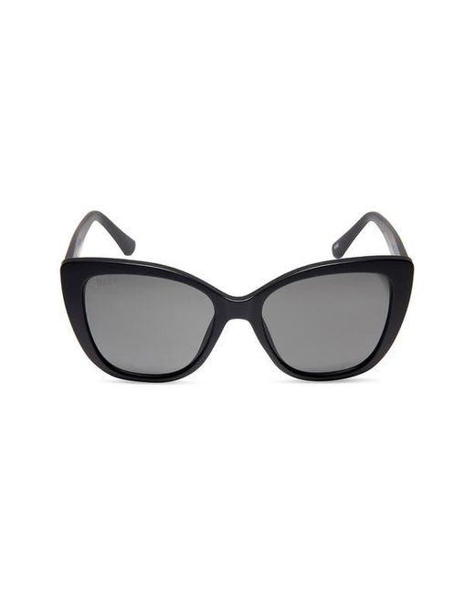 DIFF Black 54Mm Square Sunglasses