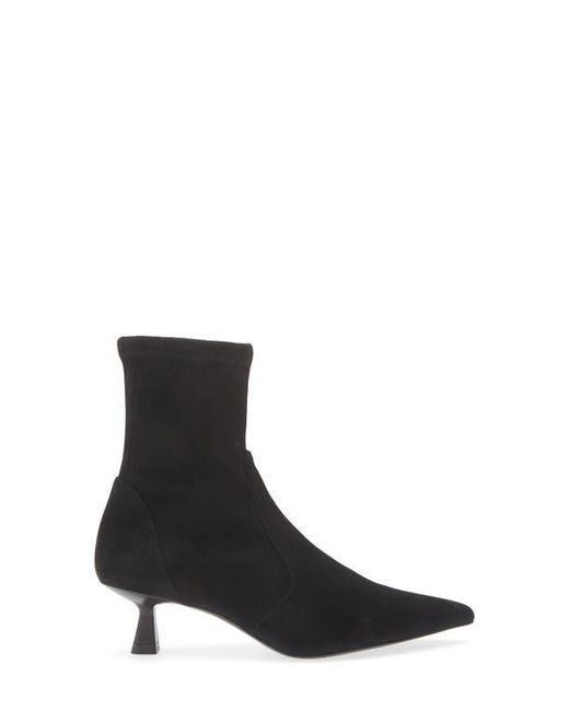 Stuart Weitzman Blue Stuart Supersculpt Pointy Toe Bootie 50