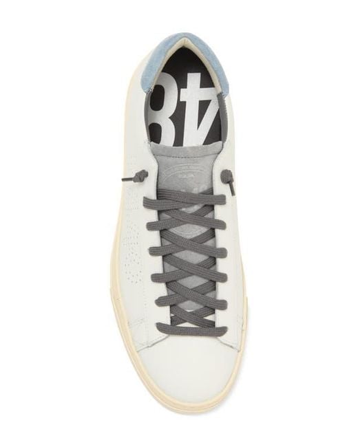 P448 White Jack Sneaker for men
