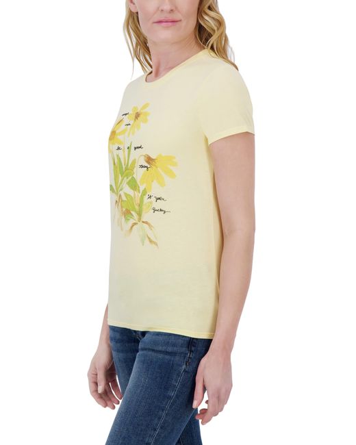 Lucky Brand Yellow Change Is Good Graphic T-shirt