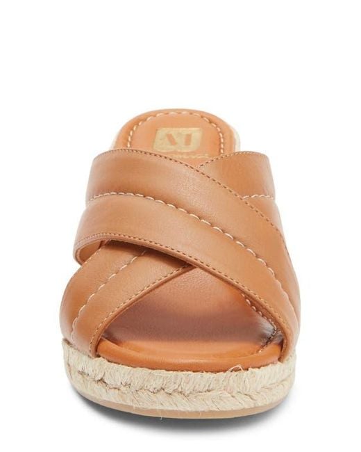 Bruno Magli Brown Elena Espadrille Wedge Sandal