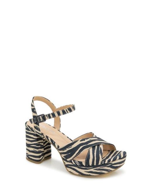 Kenneth Cole Metallic Reeva Platform Sandal