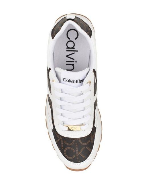 Calvin Klein White Carlla Sneaker