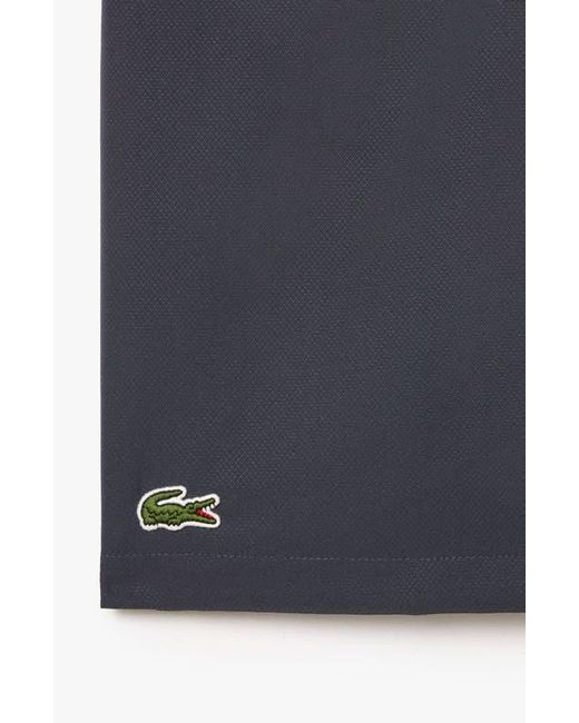 Lacoste Blue 'Sport Diamante' Drawstring Athletic Shorts for men