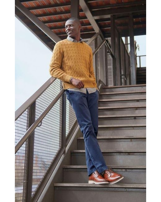 Nunn Bush Brown Gates Plain Toe Derby for men