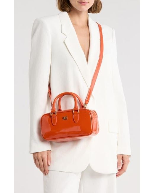 Sam Edelman Orange Elcie Mini Crossbody Bag