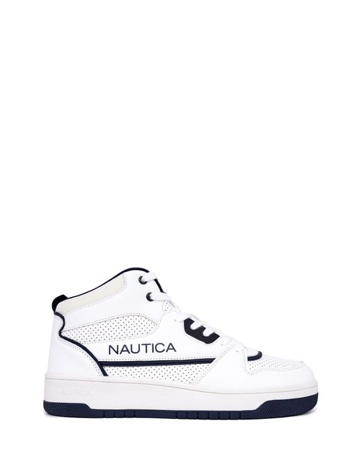 Nautica White High Top Sneaker for men