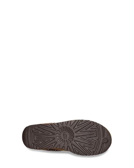 Ugg Brown Classic Short Crescent Bootie