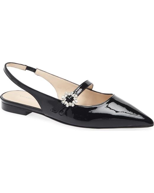 Stuart Weitzman Blue Aura Mary Jane Slingback Pump