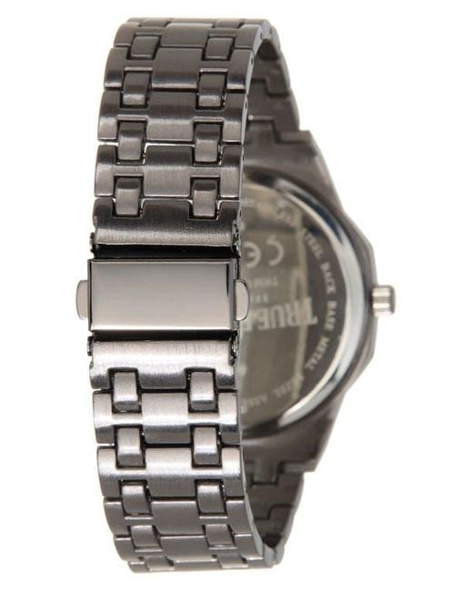 True Religion Gray Tiger Bracelet Watch, 42Mm for men