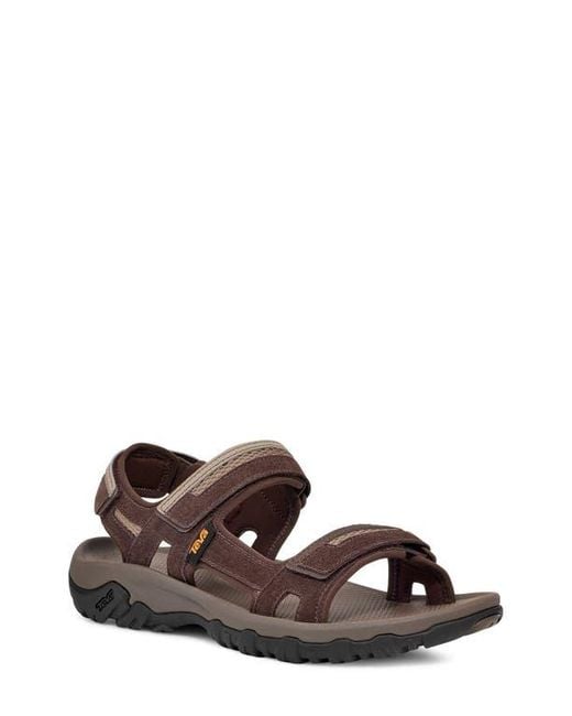 Teva Brown Hudson Sandal for men