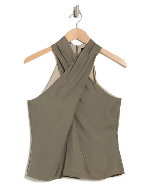 Theory Multicolor Front Twist Sleeveless Top