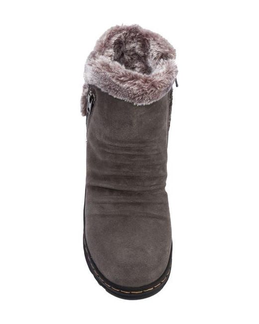 BareTraps Brown Acelyn Water-Resistant Bootie