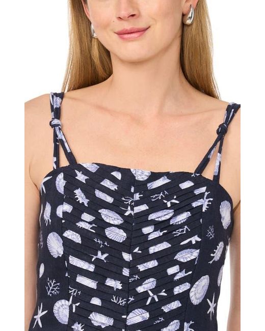1.STATE Blue Pintuck Cami