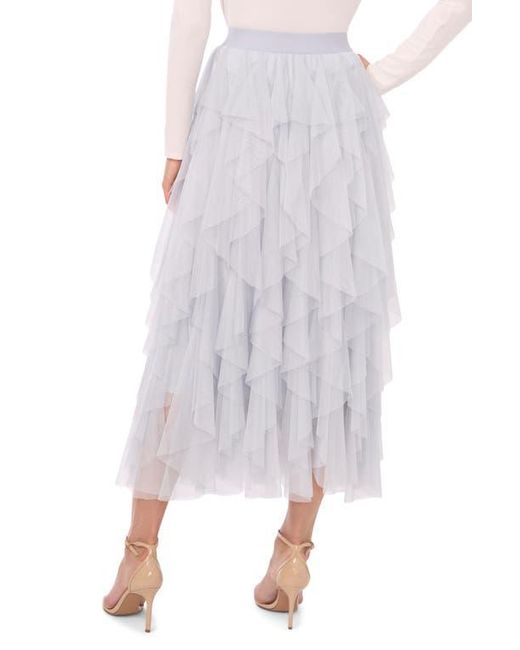 Halogen® White Layered Tulle Skirt