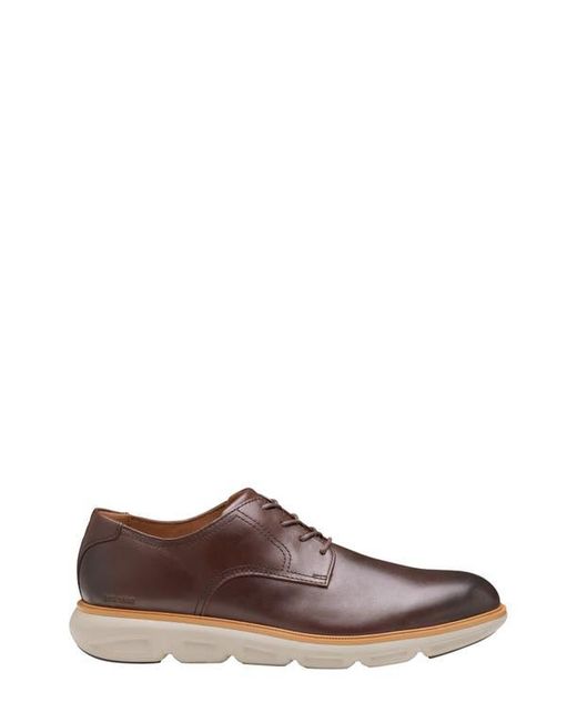 Johnston & Murphy Brown Larkin Plain Toe Derby for men