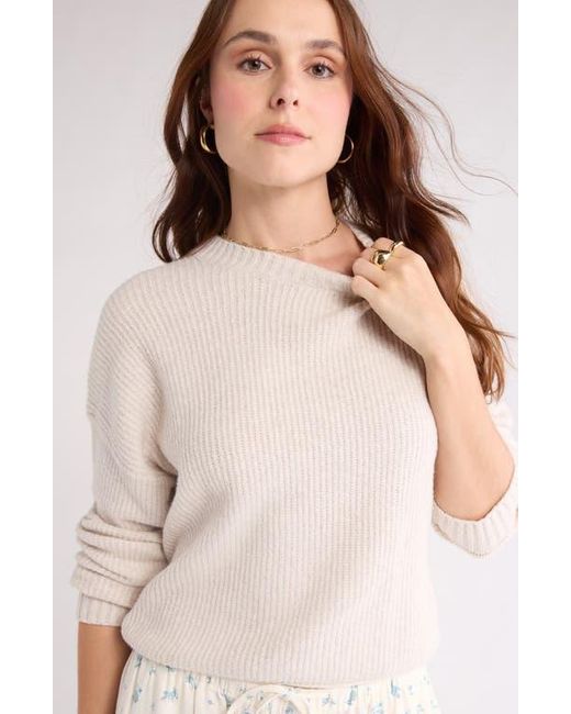 Abound Natural Cozy Crew Pullover Sweater