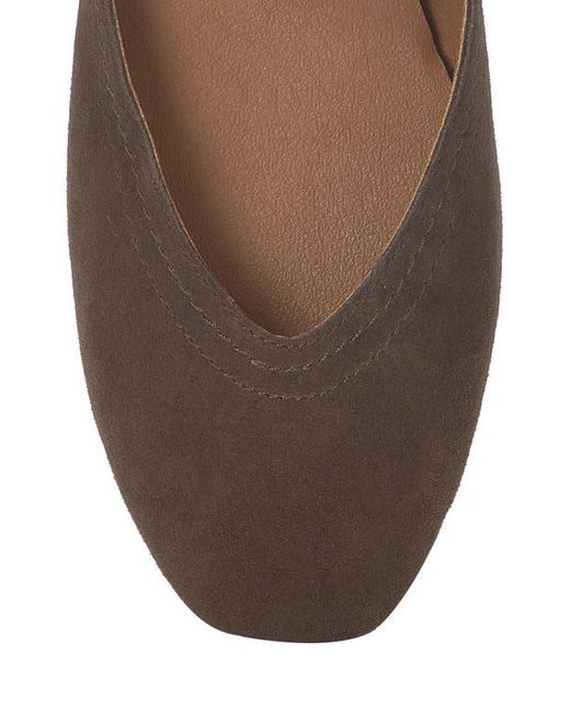 Lucky Brand Brown Albajane Flat