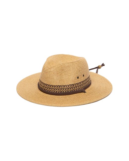 San Diego Hat Natural Ultrabraid Outback Hat for men